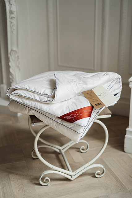 Шелковое одеяло "Premium", ткань чехла батист (Австрия)